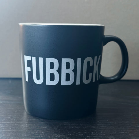 FUBBICK. Mugg [Svarta / vita]